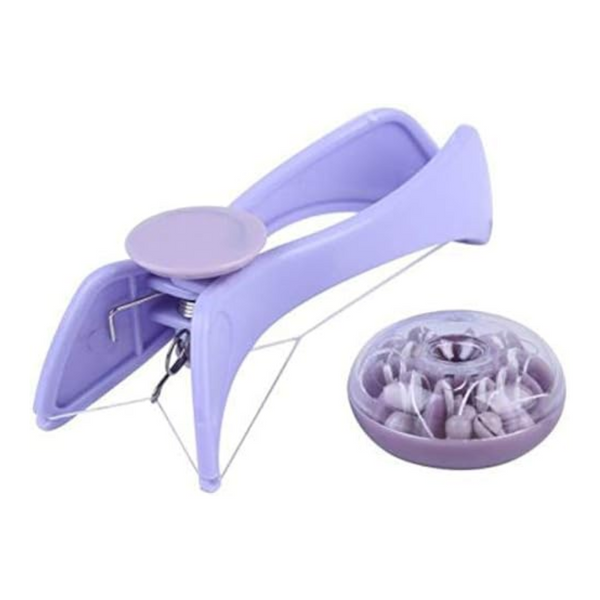 Beauty Tool White Facial Threading Hair Remover Women's Shavers