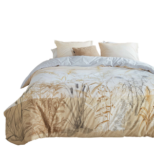 Bedding House Florine Sand Cotton Quilt Cover Set Queen