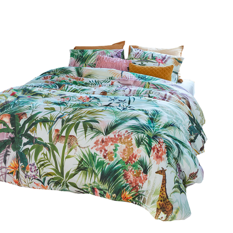 Bedding House Paradise Lost Multi Cotton Quilt Cover Set