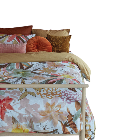 Bedding House Scarlett Multi Cotton Quilt Cover Set