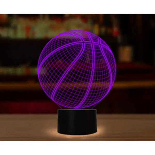 Bedside Lamp Touch Basketball Night 3D Led Table Lamps