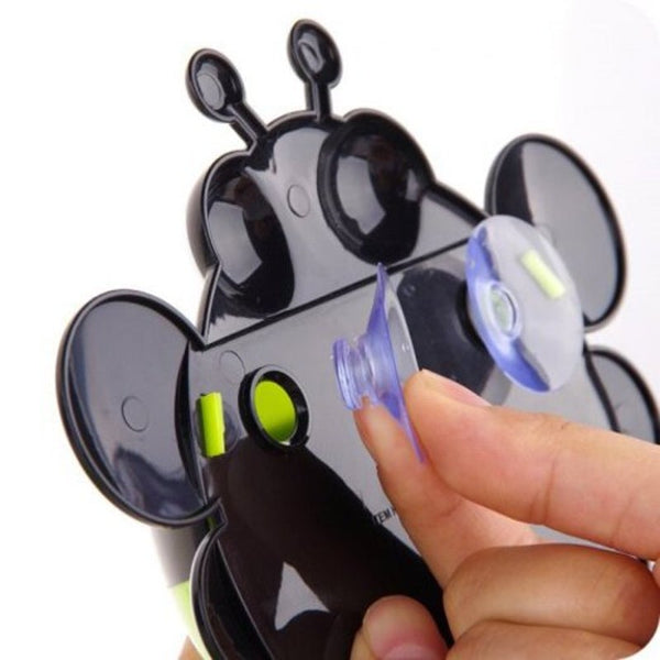 Tumblers & Toothbrush Holders Bee Shape Toothbrush Holder Random Color