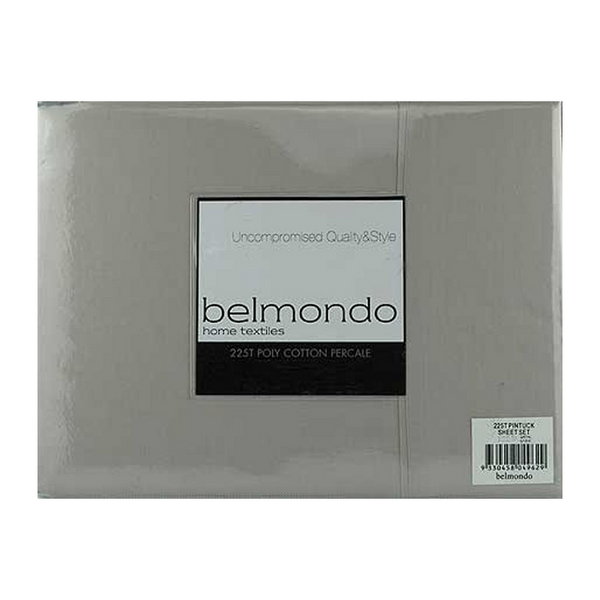 Belmondo 225Tc Sheet Set Taupe King Sheets