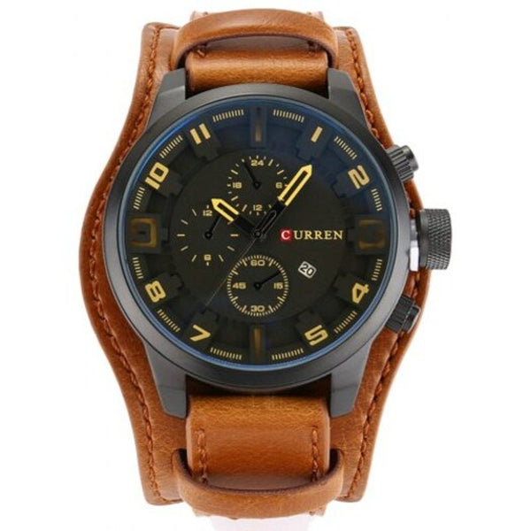 Veile Studios Belted Racecar Sport Watch Multi 1Pc Watches