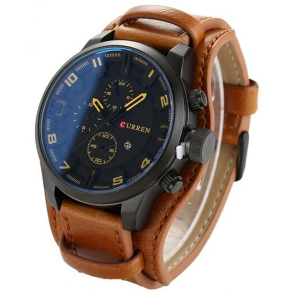 Veile Studios Belted Racecar Sport Watch Multi 1Pc Watches