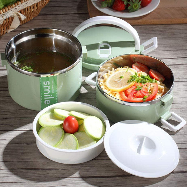 Stainless Steel Thermal Lunch Box With Microwave Container Japanese Bento For Kids Fruits Food Containers Lunchboxes