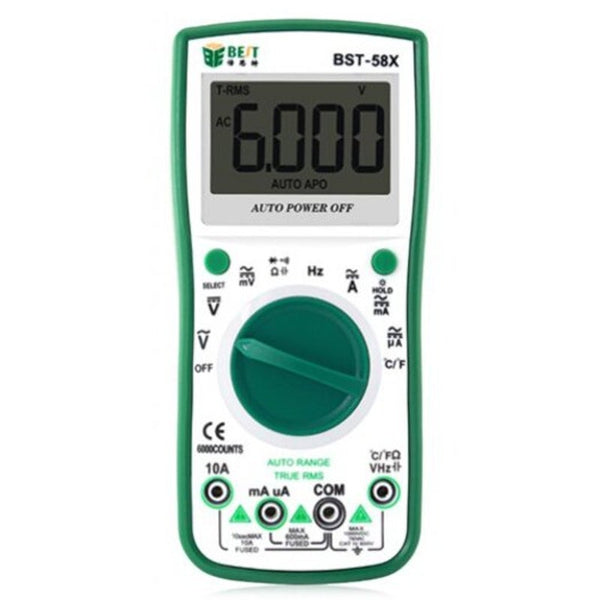 58X Digital Multimeter Electrical Instruments White Multimeters