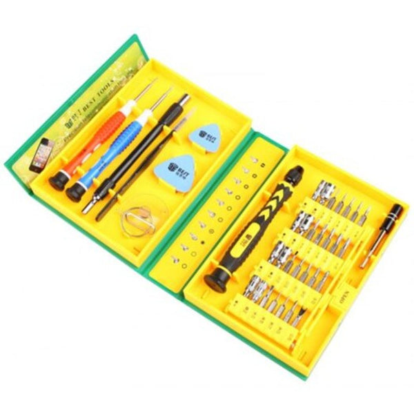 Bst 8921 Universal Cellphone Repair Tool Kit 38Pcs Yellow