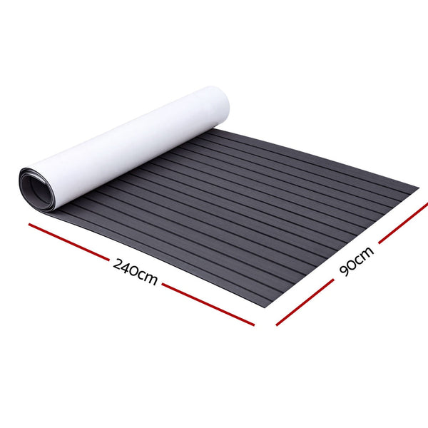 Eva Foam Boat Flooring Mat Decking Sheet 240X90x0.6Cm Dark Grey Decor Other Flooring & Tiles
