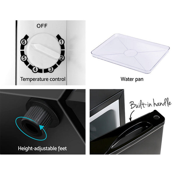 Devanti Bar Fridge 48L Black Mini Fridges