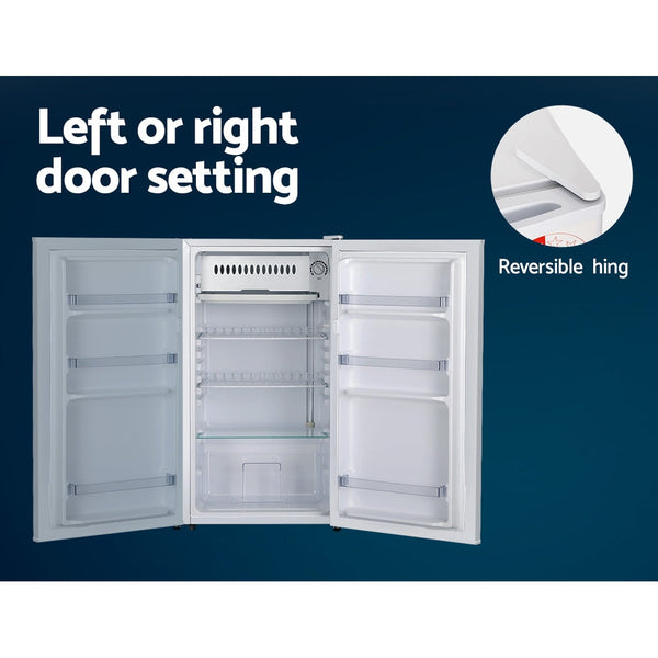 Mini Fridges Devanti 95L Bar Fridge White