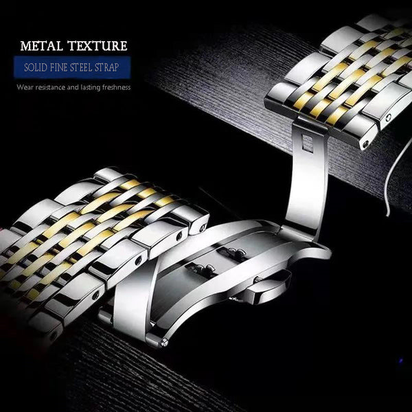 Veile Studios Waterproof Luminous Double Calendar Men's Wrist Watch Jewelry Watches