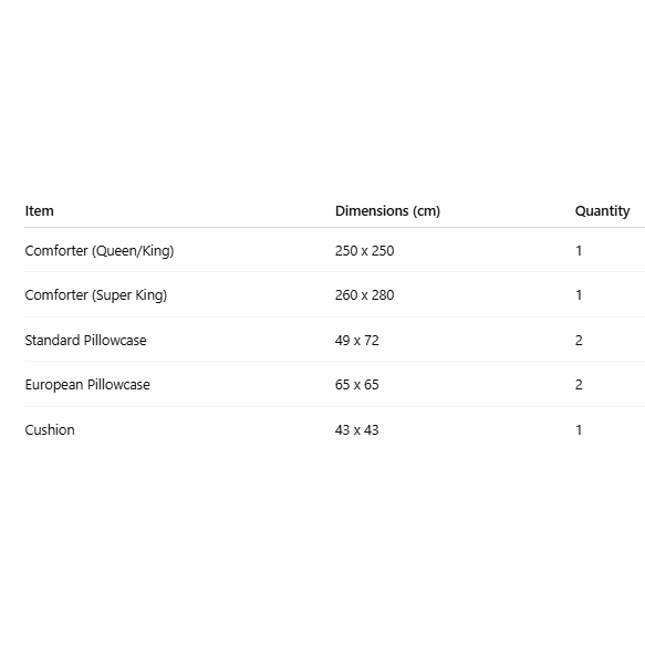 Bianca Firenze Pearl 6 Pcs Jacquard Geometric Comforter Set Queen/King Comforter Sets Queen