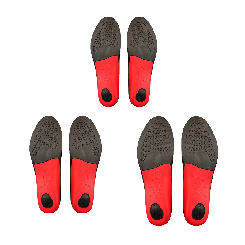 Bibal Insole 3-Size Combo Full Whole Insoles Shoe Inserts Arch Support Foot Pads