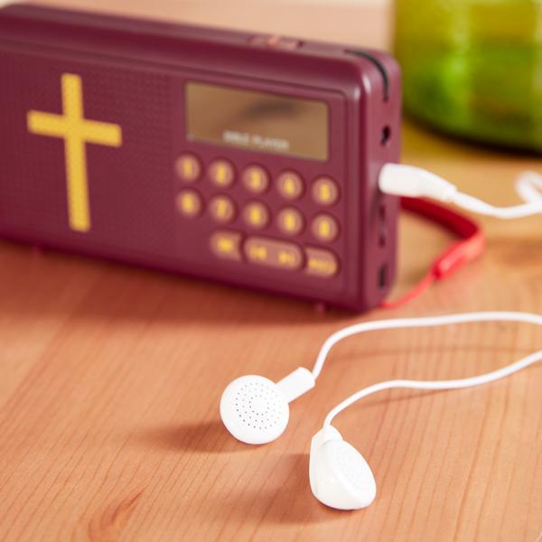 Bible Electronic Audio Player Travel Accessories Rechargeable Audio Books