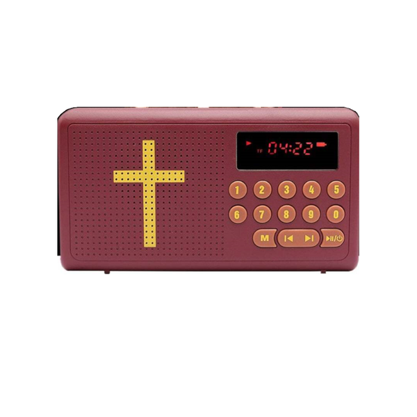 Bible Electronic Audio Player Travel Accessories Rechargeable Audio Books