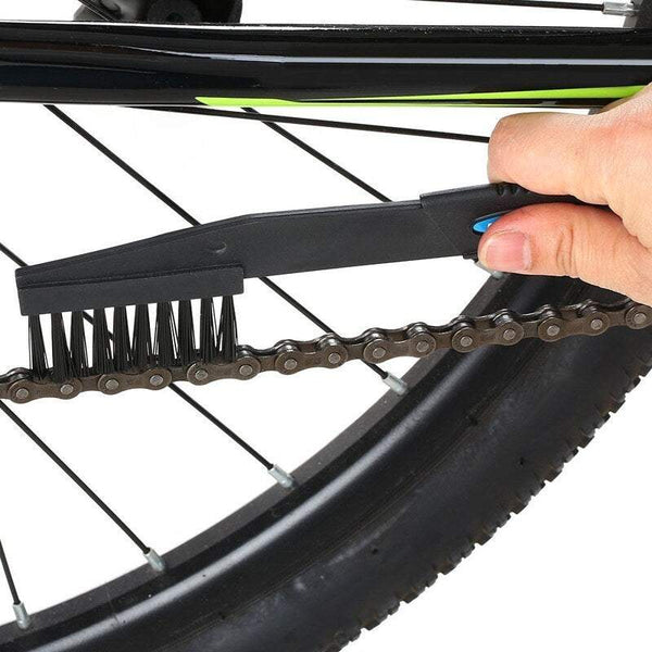 Bike Accessories Portable Bicycle Chain Cleaner Scrubber Brushes Mountain Gear Maintenance Cleaning Tools Kit Lubrication & Cleaning