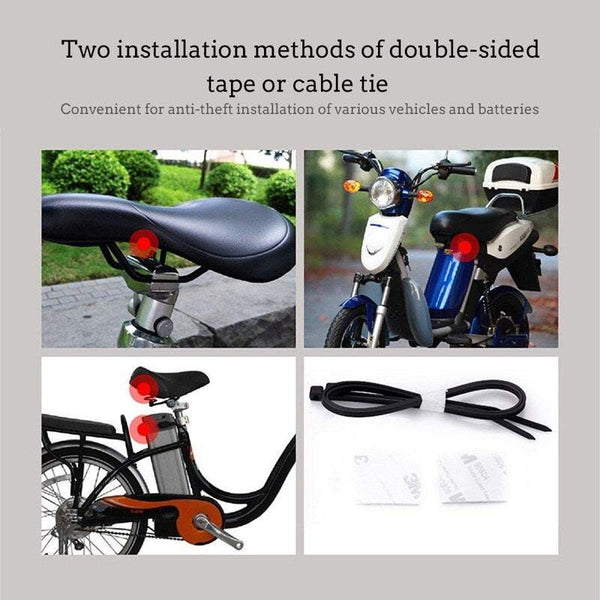 Bicycle Accessories Wireless Remote Control Anti Theft Personal Safety Bike Alarm