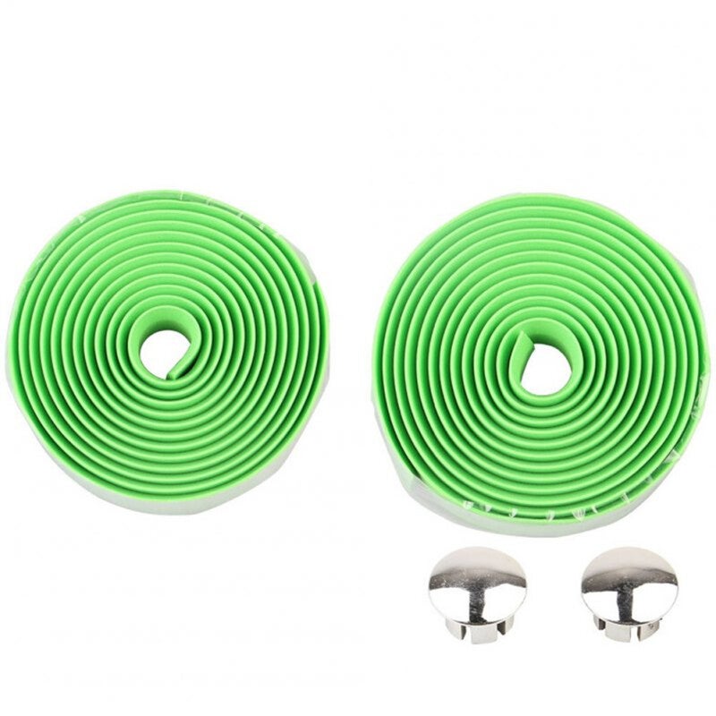 Bicycle Handlebar Tape Steering Wheel Cover Non Slip Belt Rubber Handlebar Grips Tape & Pads