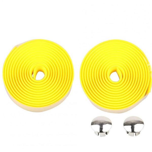 Bicycle Handlebar Tape Steering Wheel Cover Non Slip Belt Rubber Handlebar Grips Tape & Pads
