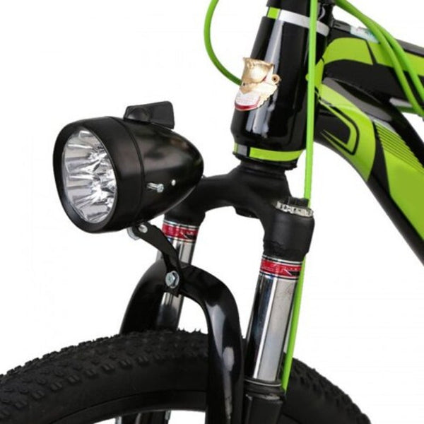 Bicycle Headlights 7Led Retro Front Lighting Black Lights & Reflectors
