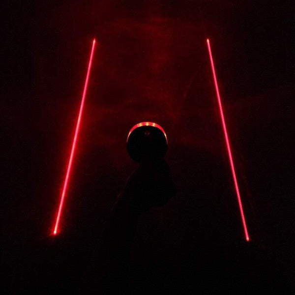 Bike Lights Bicycle Laser Led Indicators Cycling Safety Tail Lights & Reflectors