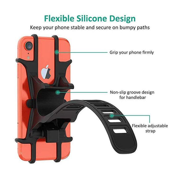 Mobile Phone Accessories Bicycle Holder Universal Cell Bike Handlebar Clip Stand Locator Technology Mount Bracket Mounts & Holders