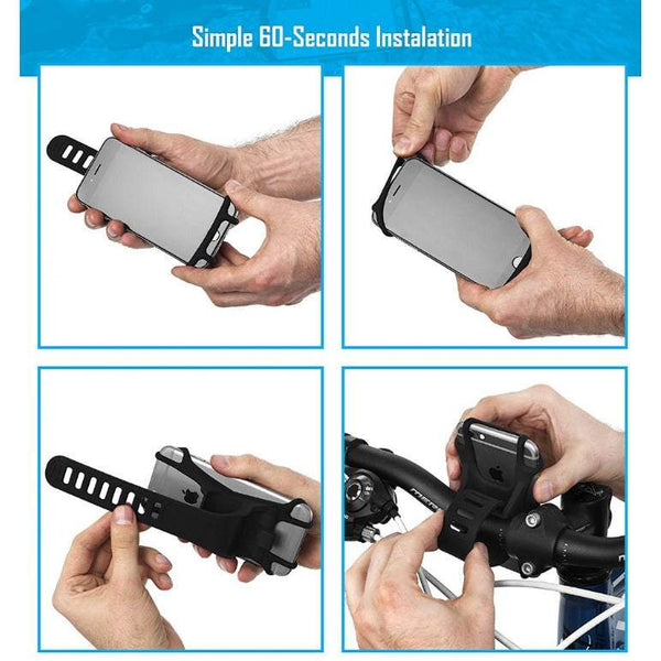 Mobile Phone Accessories Bicycle Holder Universal Cell Bike Handlebar Clip Stand Locator Technology Mount Bracket Mounts & Holders