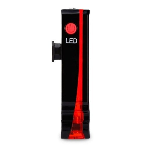 Bicycle Taillight Usb Rechargeable Laser Lamp Led Rear Bike Light Black Lights & Reflectors