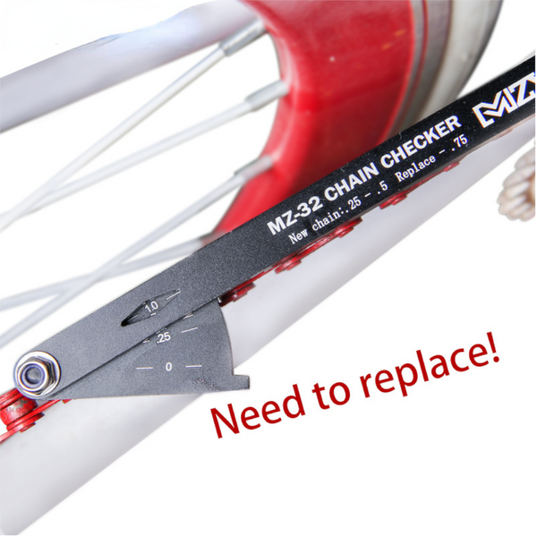 Bicycle Bike Multi Functional Wear Indicator Measuring Instrument Chain Checker Kit