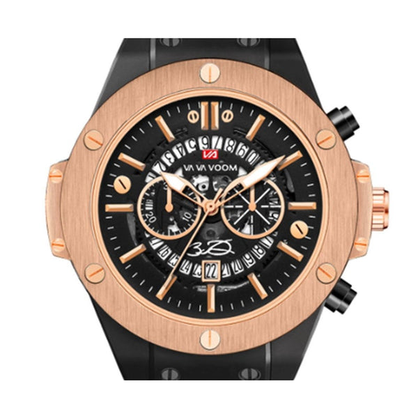 Veile Studios Big Face Military Tactical Watch Black Mens Outdoor Sport Wrist Large Analog Digital For 3 Watches