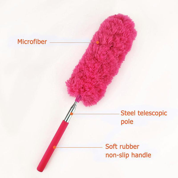 Cleaning Tools Microfibre Retractable Dust Removal Dusting Brush Dusters