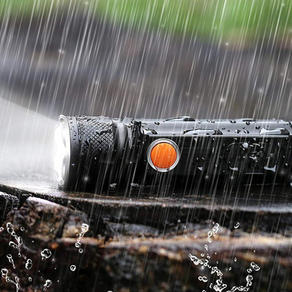 Mini Multifunctional Usb Rechargeable Torch Camping Running Outdoor Light Flashlights