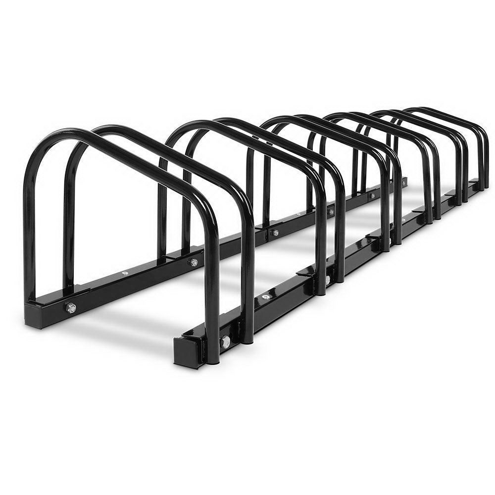 Giantz Weisshorn 6 Bike Stand Floor Bicycle Storage Black Bicycle Stands & Storage