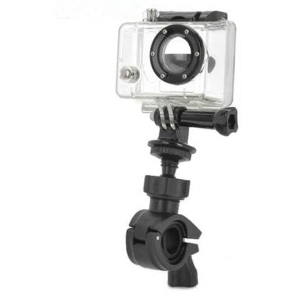 Bike Camera Holders Mounts Bike Bicycle Handlebar Mount Holder Long Screw Adapter Black