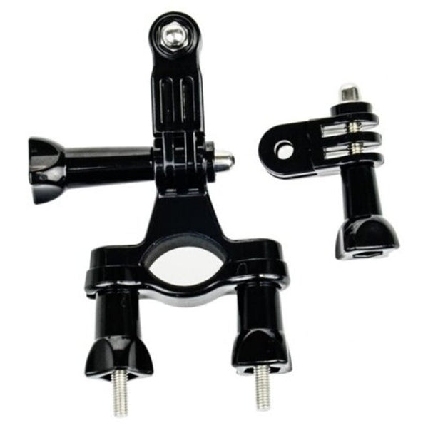 Handlebar Bicycles Mount Gopro Seatpost Clamp Metal Screws 3 Way Pivot Arm Bike Camera Holders Mounts
