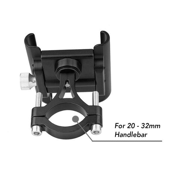 Bike Phone Mount Universal Bicycle Cell Locator Technology Holder Z83 Black Mounts & Holders