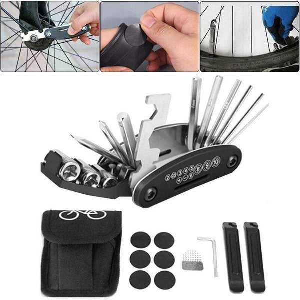 16In1 Bicycle Multi Multifunctional Bike Tool Maintenance Repair Kit