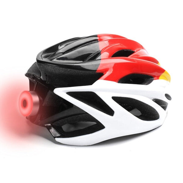 Bike Taillight Waterproof Cycling Helmet Light Black