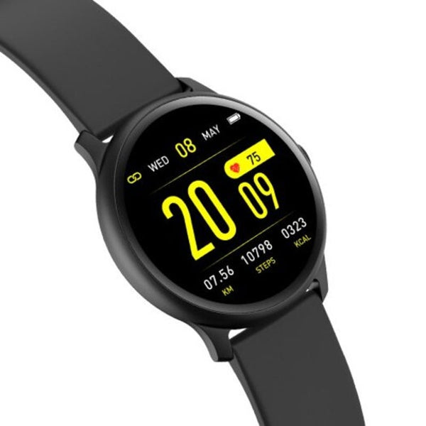 Kw19 Smart Bracelet 1.3 Inch Bluetooth 4.0 Smartwatch Black Smart Watches