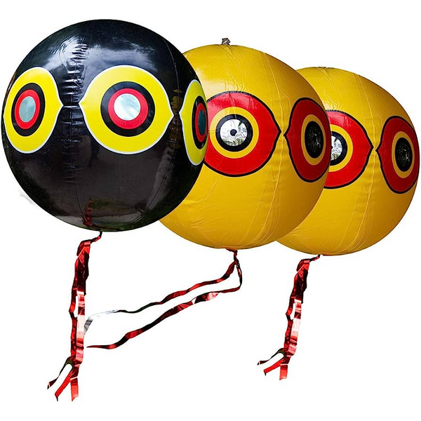 Repellents & Deterrents Mitey Shield Bird Repellent Predator Eyes Balloons Pack Of 3