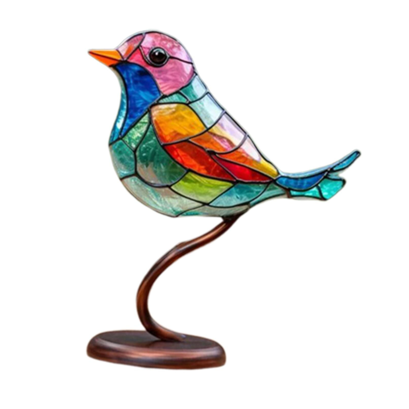 Birds On Branch Desktop Ornaments Home Decor For Bedroom Living Room And Sculptures & Figurines