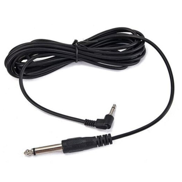 Black Electric Bass Guitar Wire Bigger 6.35 To Smaller 3.5 Plug Guitar Accessories