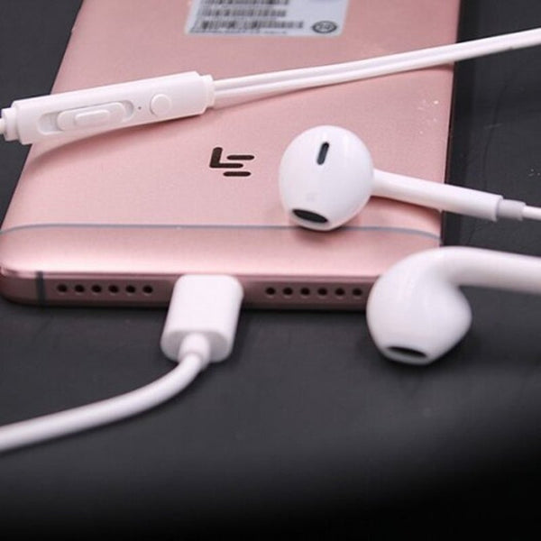 Black Shark In Ear Earphone For Xiaomi 8 / 6 Oppo Find Vivo Nex Phones White Wired Earphones