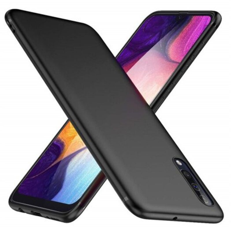 Black Tpu Cover Phone Case For Samsung Galaxy A50 Cases Covers & Skins