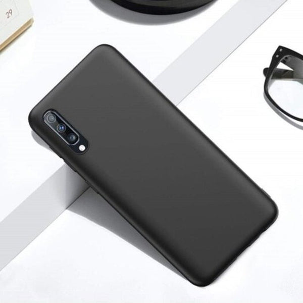 Black Tpu Cover Phone Case For Samsung Galaxy A70