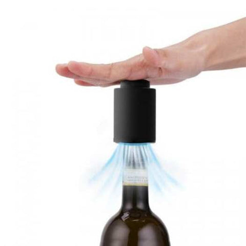 Black Vacuum Wine Bottle Stopper Sealed Storage High Quality Plug Liquor Flow Pour Cap