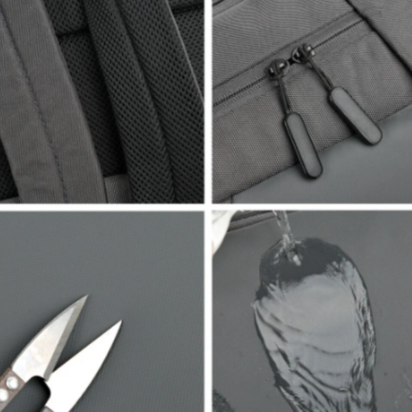 Mens Backpack Usb Charging Bag Waterproof Nylon Cloth Rucksack Male Business Backpacks