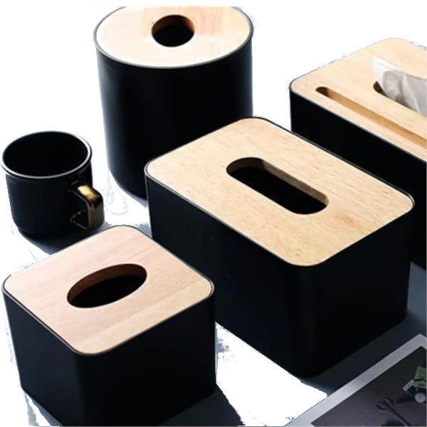 Black Tissue Box Cover Decor Tissue Box Covers