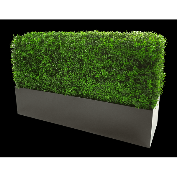 Black Metal Planter Medium Planters & Vases